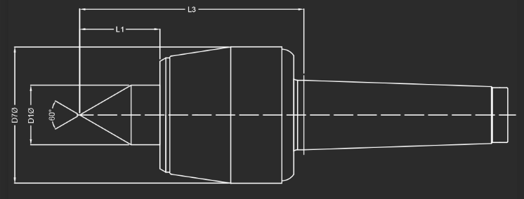 Roto Tools 10006 dimension drawing