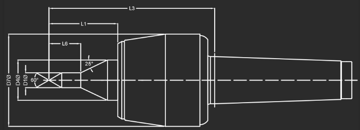 Roto Tools 10205 dimension drawing