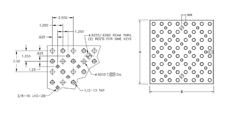 TE-CO 25020 dimension drawing