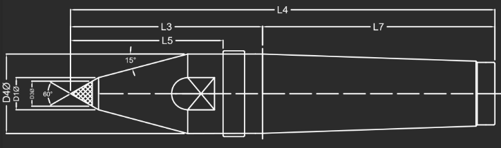 Roto Tools 42104M dimension drawing