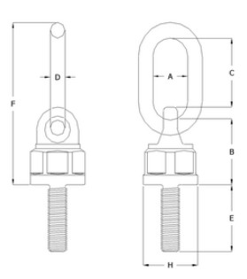 Actek 44112 dimension drawing