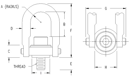 Actek 46332 dimension drawing