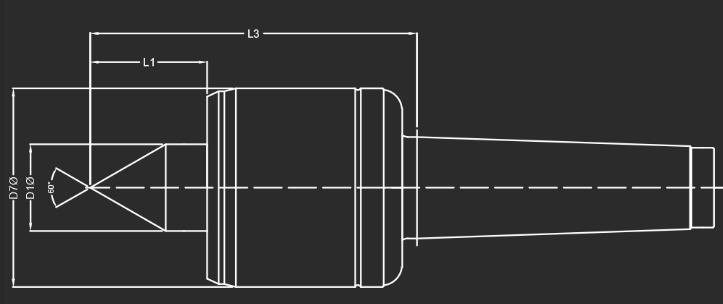 Roto Tools 80004 dimension drawing