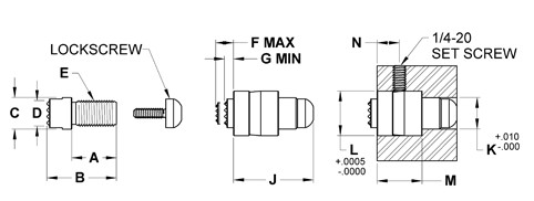 Fairlane ACG-0230-S dimension drawing