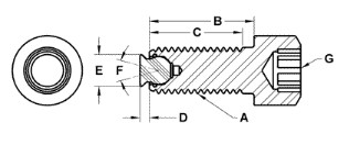 Fairlane TSH-0280-DC dimension drawing