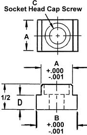 United Drill Bushing UNITED Fixture Keys UCC-108437