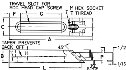 United Drill Bushing Serrated Low/Medium Nose G 6