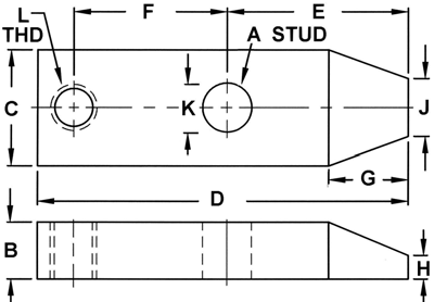 United Drill Bushing Stainless Tapered Nose UDB-917340S