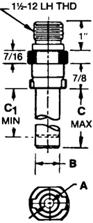 United Drill Bushing B DIA 3/4
