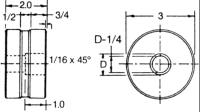 United Drill Bushing Surface Flushness Gauge UTLG-5060-1