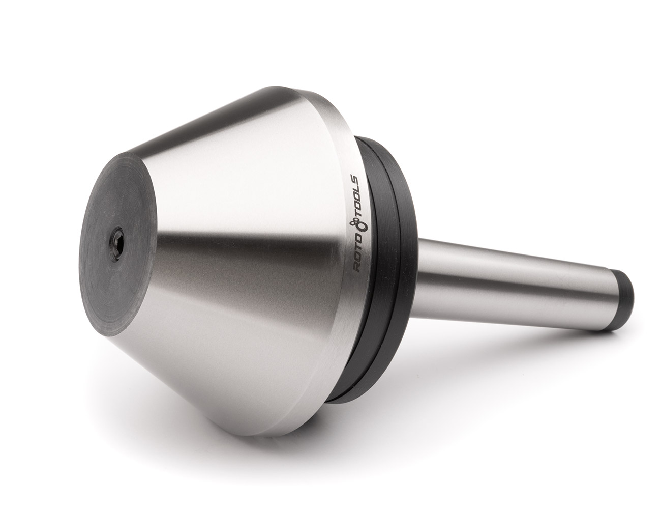 Roto Tools Live Center Bull Nose with Threads Taper: MT-3 Max RPM: 3750