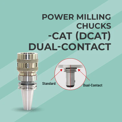 PAC Precision Tools DCAT40-MC1-1/4"-4" Power Milling Holder