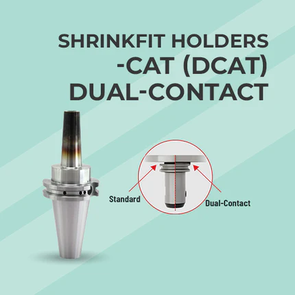 PAC Precision Tools DCAT50-SFH1/4"-6"-CF Dual-Contact Shrink Fit Holder