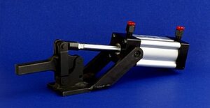 Wolverine Pneumatic Hold Down Clamp Holding Capacity (lbs): 1600 Maximum Clamping Thickness (inch): 2.13 Drilled/Tapped Hole: M8 Magnetic Piston