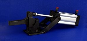 Wolverine Pneumatic Hold Down Clamp Holding Capacity (lbs): 2750 Maximum Clamping Thickness (inch): 2.75 Drilled/Tapped Hole: 1/2-13