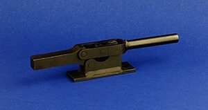 Wolverine Horizontal Hold Down Clamp Holding Capacity (lbs): 1300 Maximum Clamping Thickness (inch): 1.25 Drilled/Tapped Hole: 3/8-16 Base: Flanged