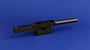 Wolverine Horizontal Hold Down Clamp Holding Capacity (lbs): 1300 Maximum Clamping Thickness (inch): 1.0 Drilled/Tapped Hole: 3/8-16 Base: Weld