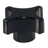 Carr Lane Hand Knob (Tapped), Phenolic, 1.25 Inch Diameter, 1/4-20 Thread