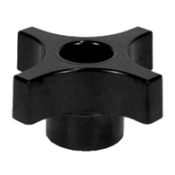 Carr Lane Hand Knob (Tapped Thru), Phenolic, 1.75 Inch Diameter, 1/4-20 Thread