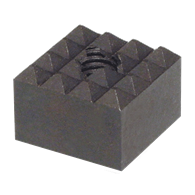 Carr Lane Square Gripper, Steel, 1 x 1 Inch