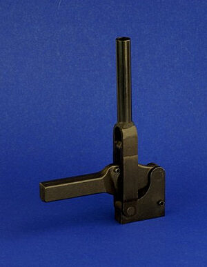 Wolverine Vertical Hold Down ClampHolding Capacity (lbs): 650 Maximum Clamping Thickness (inch): 1.25 Base: Weld