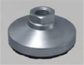 S&W Leveling Mount 10125 lbs Capacity 7/8-14 Thread Non-Skid