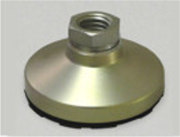 S&W Leveling Mount 10125 lbs Capacity 7/8-14 Thread 2" Height Non-Skid