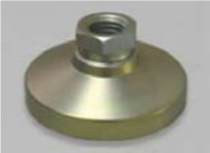 S&W Leveling Mount 1000 lbs Capacity 1/4-20 Thread 0.6875" Height