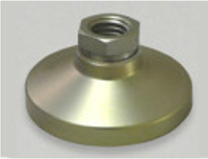 S&W Leveling Mount 1000 lbs Capacity 1/4-20 Thread 0.6875" Height
