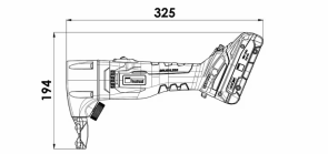 trumpf-profile-nibbler-201-cordless-drawing