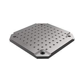 Jergens Ball Lock® Modular Grid Fixture Plate, Plate Size (inch): 16 x 16, Plate Thickness (inch): 1.125, Thickness at Undercut (inch): 0.75