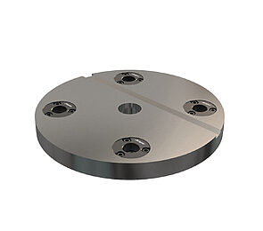 Jergens Ball Lock® Round Subplate, Plate Outside Diameter (inch): 10