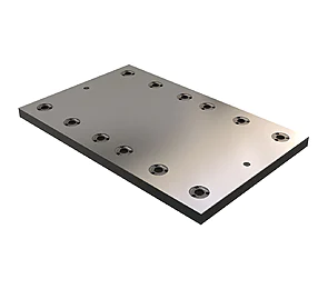 Jergens Ball Lock® Dual Station Subplate, Plate Size (inch): 16 x 25