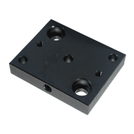 Carr Lane Construction Ball Pad, Rectangular, 1/4 Inch Center Hole Diameter