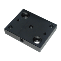 Carr Lane Construction Ball Pad, Rectangular, 1/4 Inch Center Hole Diameter