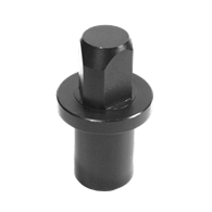Carr Lane Diamond Locating Pin, Press-Fit Type, 1/8 Inch Head Diameter, 5/16 Inch Shank Diameter