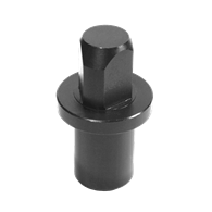 Carr Lane Diamond Locating Pin, Press-Fit Type, 1/2 Inch Head Diameter, 3/4 Inch Shank Diameter