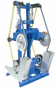 Effecto FLEXIBELT 2200 with rotation device, Belt-grinding machine – compliance radial, Power (kW): 2.2