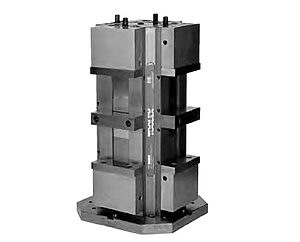 TE-CO ReLock 8-Station Vise with Standard Hard Jaws, Jaw Width (inch): 4.00, Total Length (C) (inch): 17.90
