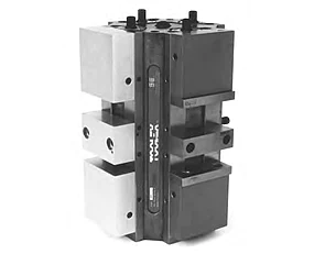 TE-CO ReLock 8-Station Compact Quad, Jaw Style: N/A, Total Length (C) (inch): 13.90
