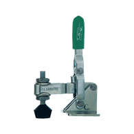 Carr Lane, Vertical Toggle Clamp, Clamping Force (lbf): 125, Open Arm, Flanged Base, Stainless Steel