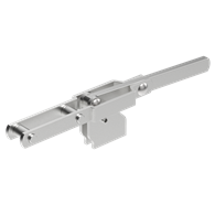 Carr Lane, Rotational Molding Latch Clamp, Clamping Force (lbf): 375, Stainless Steel, Straight Base