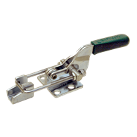 Carr Lane, Latch Action Toggle Clamp, Holding Capacity (lbf): 360, Stainless Steel, Flanged Base