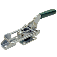 Carr Lane, Latch Action Toggle Clamp, Holding Capacity (lbf): 2000, Stainless Steel, Flanged Base