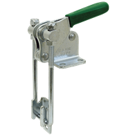 Carr Lane, Right-Angle Toggle Clamp, Holding Capacity (lbf): 2000, Stainless Steel, Flanged Base