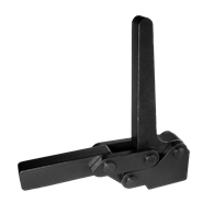 Carr Lane, Vertical Toggle Clamp, Clamping Force (lbf): 1500, Solid Arm, Flanged Base, Steel