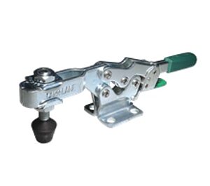 Carr Lane, Horizontal Toggle Clamp, Clamping Force (lbf): 500, Open Arm, Flanged Base, Stainless Steel