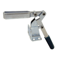 Carr Lane, Horizontal Toggle Clamp, Clamping Force (lbf): 375, Open Arm, Flanged Base, Steel