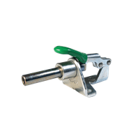 Carr Lane, Vertical Toggle Clamp, Clamping Force (lbf): 100, Externally Threaded Plunger, Flanged Base, Steel, 1/4-20