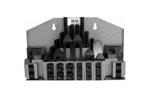 TE-CO Machinist Clamp Kit, Table T-Slot Size (in): 0.438